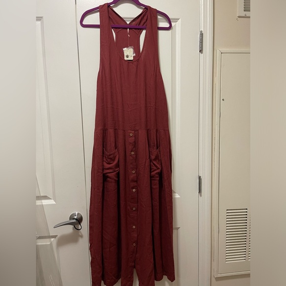 Free People Runaway With Me Dress. NWT R$108 Size Large - Picture 3 of 7